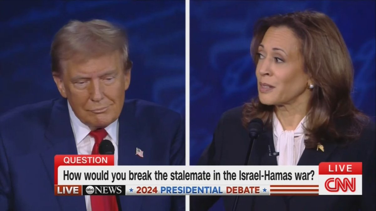 Vice President Harris: It is very well known that Donald Trump is weak and wrong on national security. It is well known that he admires dictators. He wants to be a dictator on day one, according to himself. These dictators and autocrats are rooting for you to be president again because they're so clear they can manipulate you with flattery and favors