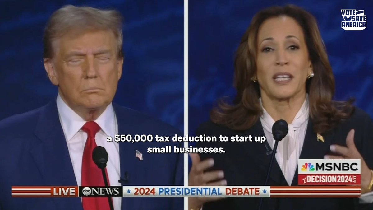 Trump is looking out for billionaires like himself, not you. Spread the word 👉 #VoteSaveAmerica #KamalaHarris #DonaldTrump