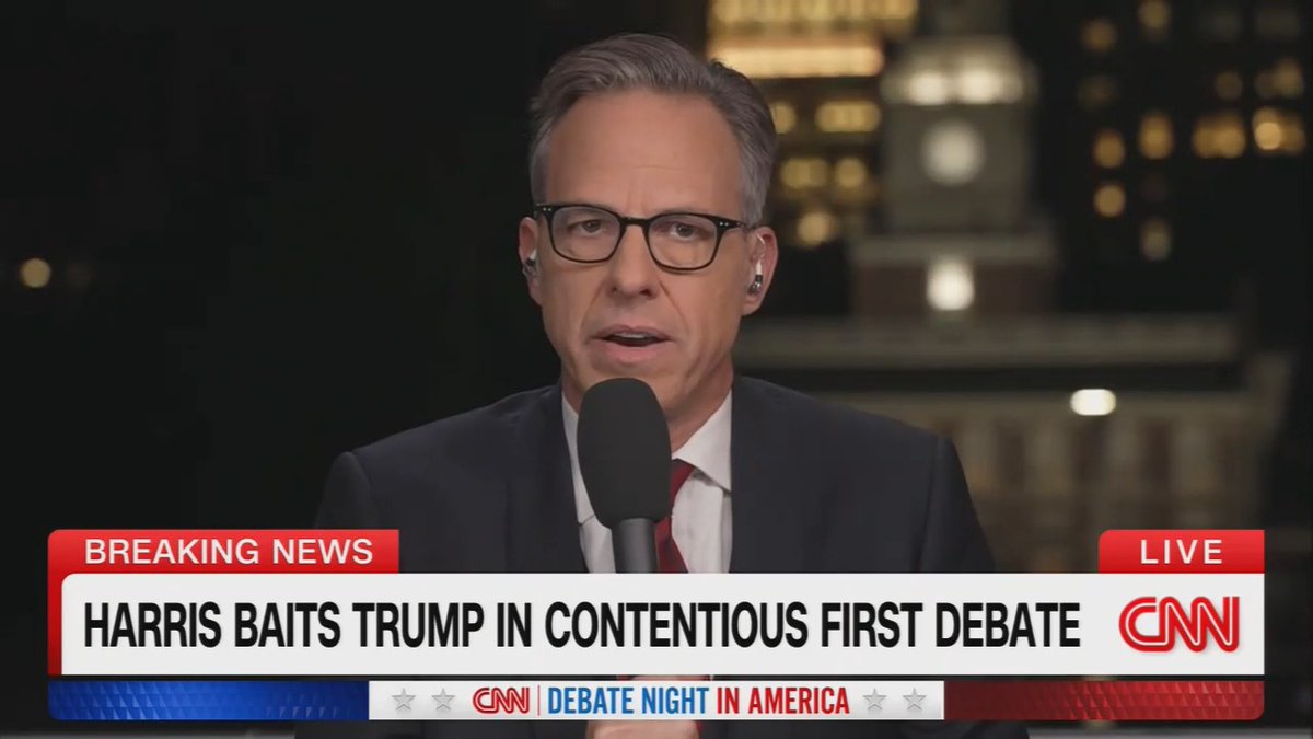 Jake Tapper on Trump's debate performance: "It was like a 4chan post come to life. He really took her bait almost every time."