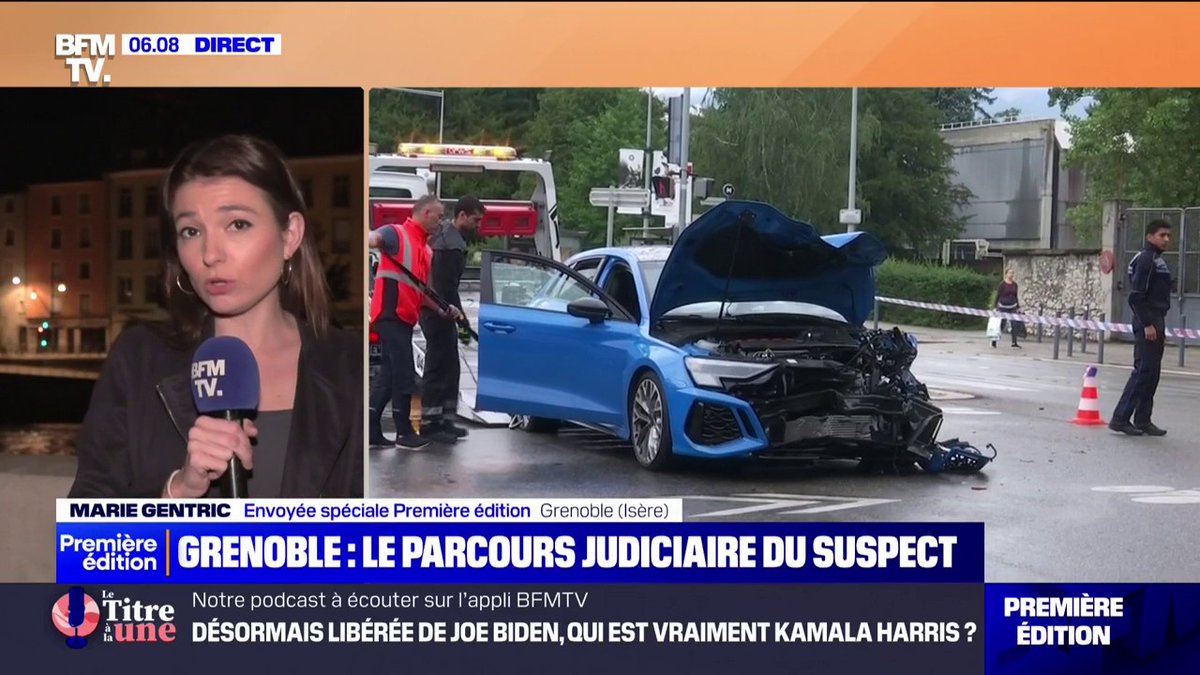 À Grenoble, l’homme qui a tué Lilian Dejean dimanche est toujours en fuite. On en sait plus sur la façon dont les enquêteurs sont remontés jusqu’à lui ; ils ont retrouvé sa carte d’identité dans la voiture qu’il avait louée, immatriculée en Pologne. BFM