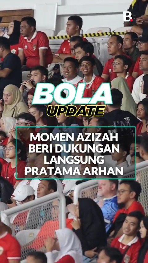 Momen Azizah Beri Dukungan Langsung Pratama Arhan #BolanetMoments #Bldhen #Bolaneters #Timnas #Indonesia #Azizah #PratamaArhan