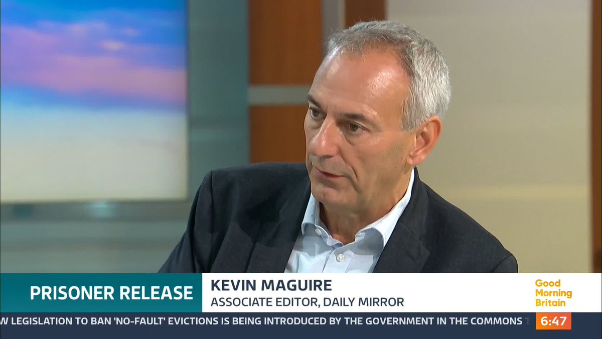 'Who's to blame for the prisons being full?' - Ed Balls @kevin_maguire and Andrew Pierce clash over which government is to blame as the controversial early release of prisoners to ease overcrowding in jails continues.