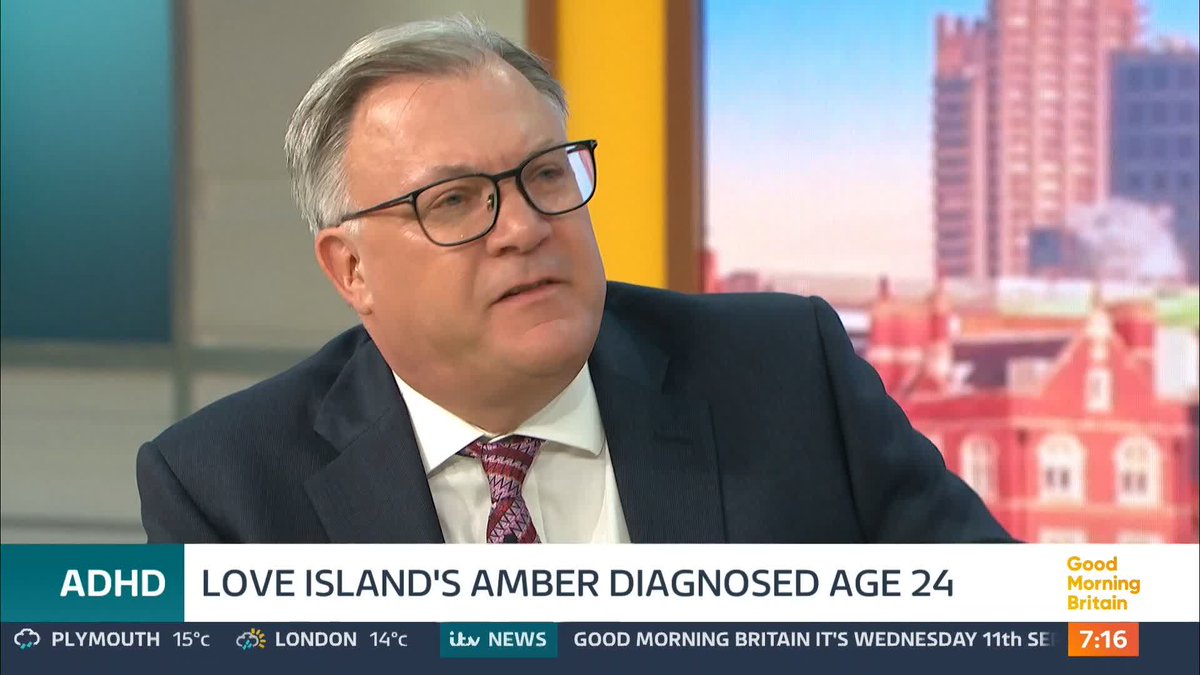 'What are the most common misconceptions about what ADHD is?' - Ed Balls ADHD UK CEO Henry Shelford tells Ed and Susanna Reid about the nuances of the condition that affects people's behaviour.