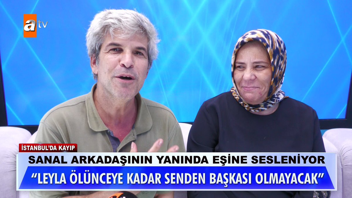 Eşi tarafından terk edilen şahıs, eşini aramak için sevgilisi ile birlikte canlı yayına çıktı. Şahsın jigolo olduğu ortaya çıktı.
