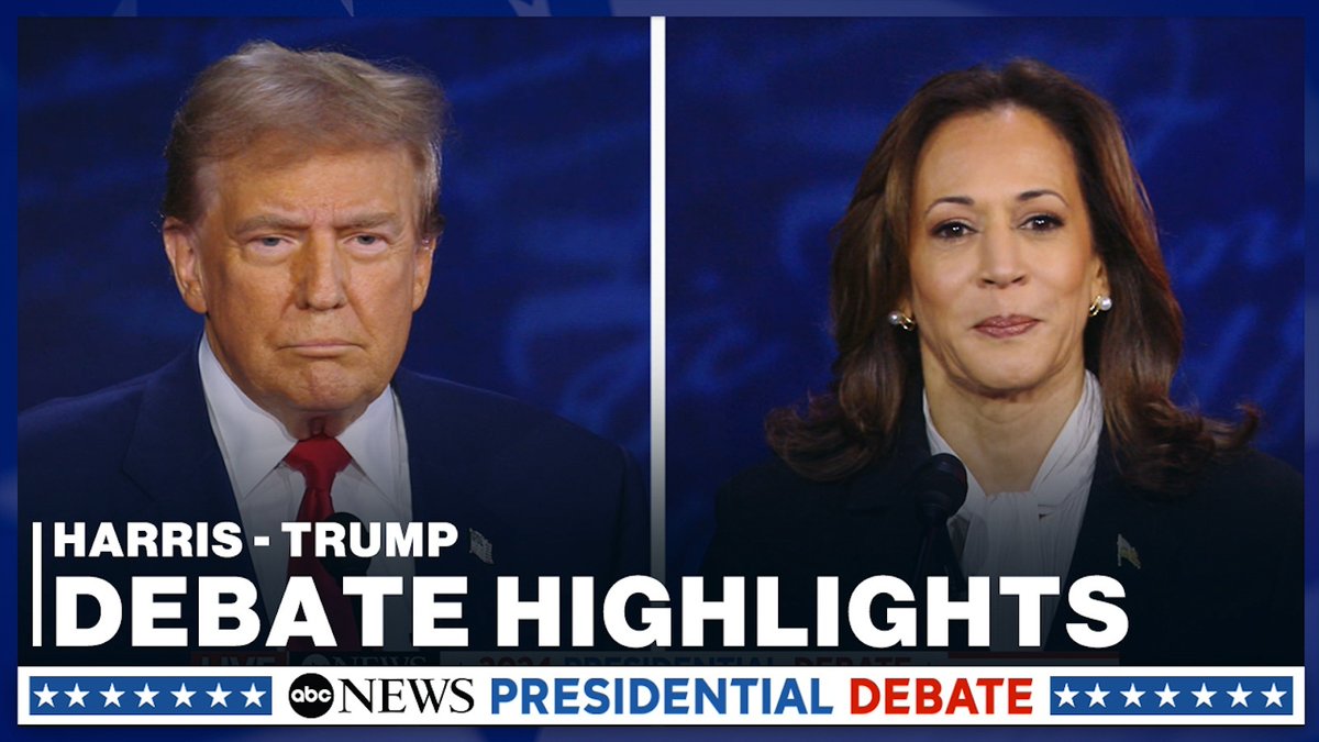 Vice Pres. Kamala Harris and former Pres. Trump faced off in a heated presidential debate hosted by ABC News News. Here are some key takeaways: