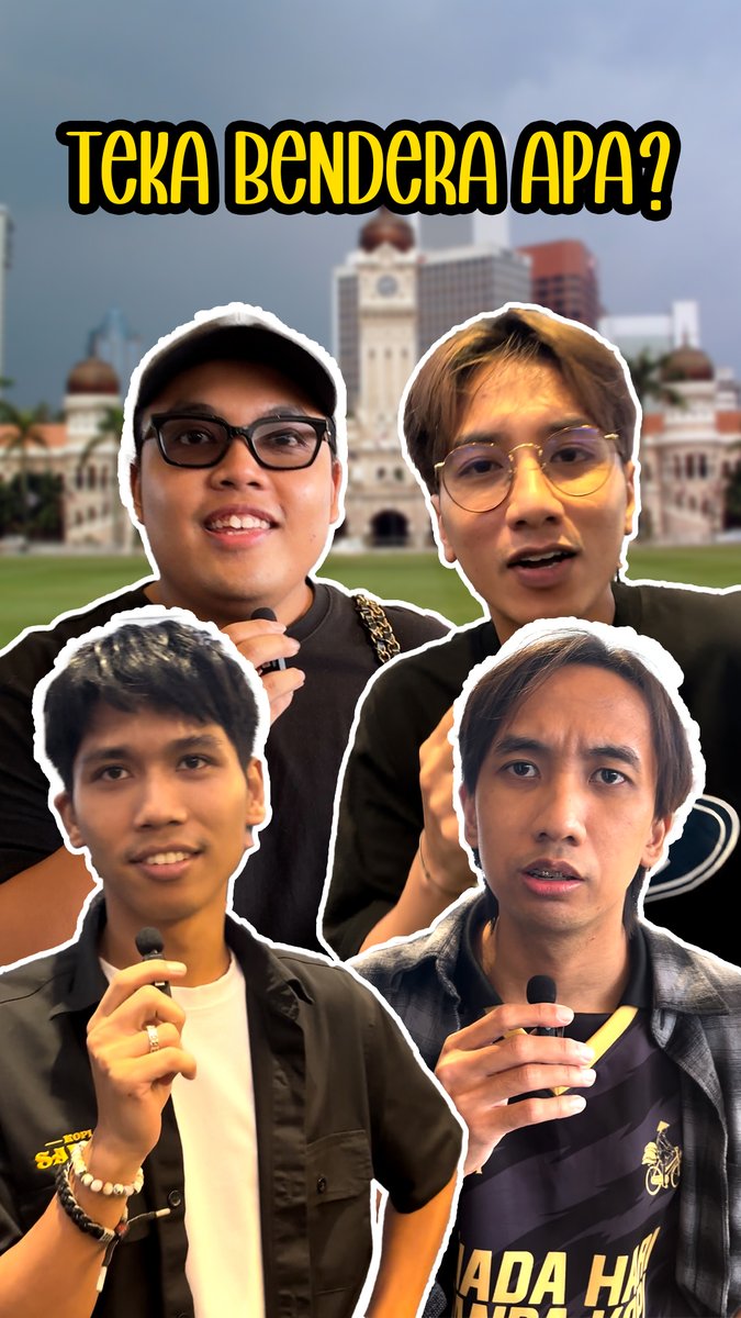 Jom kita tengok power tak dak² Sterk & Azfar Heri jawab nama bendera negeri kita? 😏 #SterkProduction