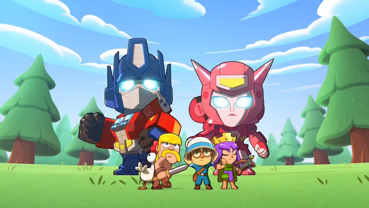 #SquadBusters x #Transformers IS REAL 🌠 Coming September 16th! 🗓️