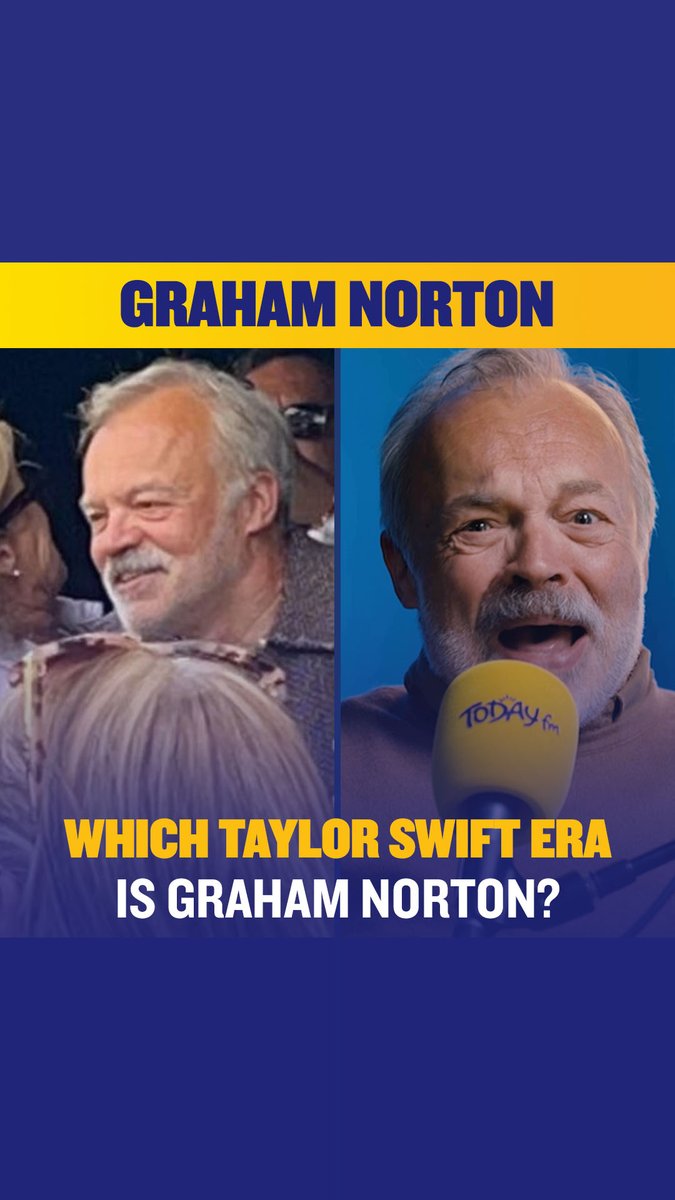 📹| Graham Norton (Graham Norton Show) reveals that his favourite Taylor Swift era is "folklore"