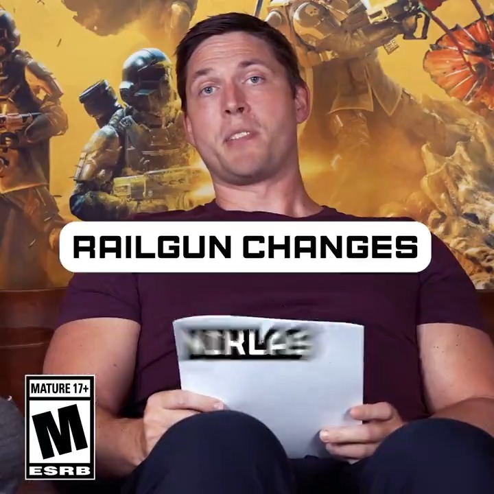 The Railgun's damage will get a boost too! Durable damage will be increased from 60 to 225 and fully overcharging damage will be increased from 150% to 250%. #BuffDivers
