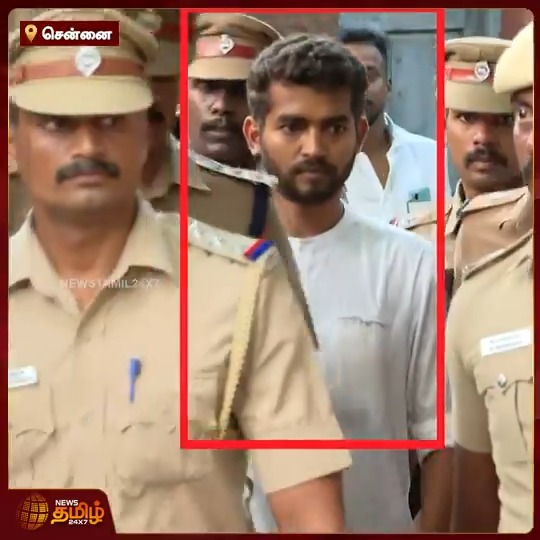 விடாது துரத்தி அடிக்கும் கர்மா... கேமராவை பார்த்ததும் தலை குனிந்த மகாவிஷ்ணு...குருஜி சித்து விளையாட்டு புஸ்ஸுன்னு போச்சா! #Chennai #MahaVishnu #MahaVishnuArrest #ControversialSpeech #Court #NewsTamil #NewsTamil24x7