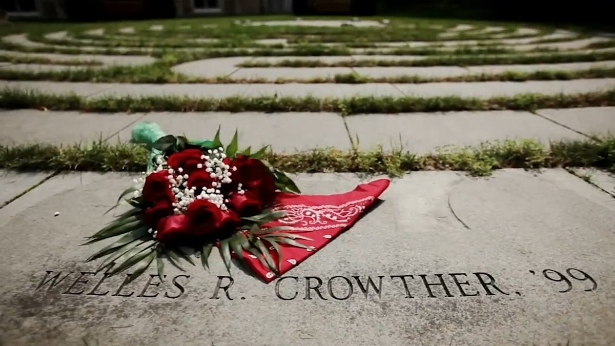Welles Crowther was a former Boston College lacrosse player whose trademark was a red bandana. On September 11, 2001, he led people to safety after terrorists struck the World Trade Center. This is his story.