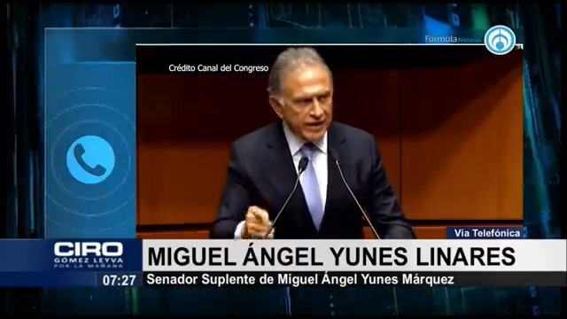 "Es un exceso absurdo e injusto llamar traidor a Miguel Ángel Yunes Márquez, cuando no traicionó absolutamente a nadie. Es un linchamiento sin pies ni cabeza ante una decisión razonada", aseguró #PorLaMañana el padre y senador suplente de Miguel Ángel Yunes Márquez, Miguel Angel Yunes Linares Miguel Ángel Yunes. Dijo que es absolutamente falso que su hijo haya sido víctima de persecución o presiones de Morena para votar por la reforma y agregó que en el PAN sí lo amenazaron con expulsarlo.