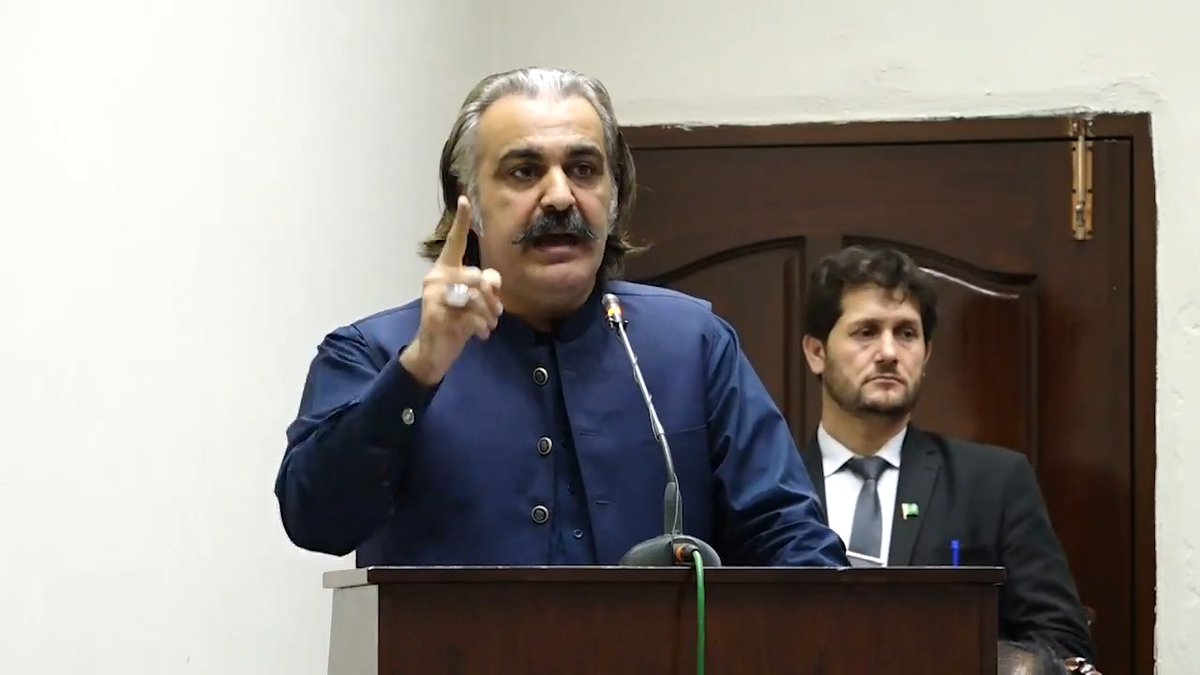 علی امین گنڈا پور کی تازہ تقریر....🔥 ایک ایک لفظ سے عمران خان کی جھلک محسوس ہو رہی ہے