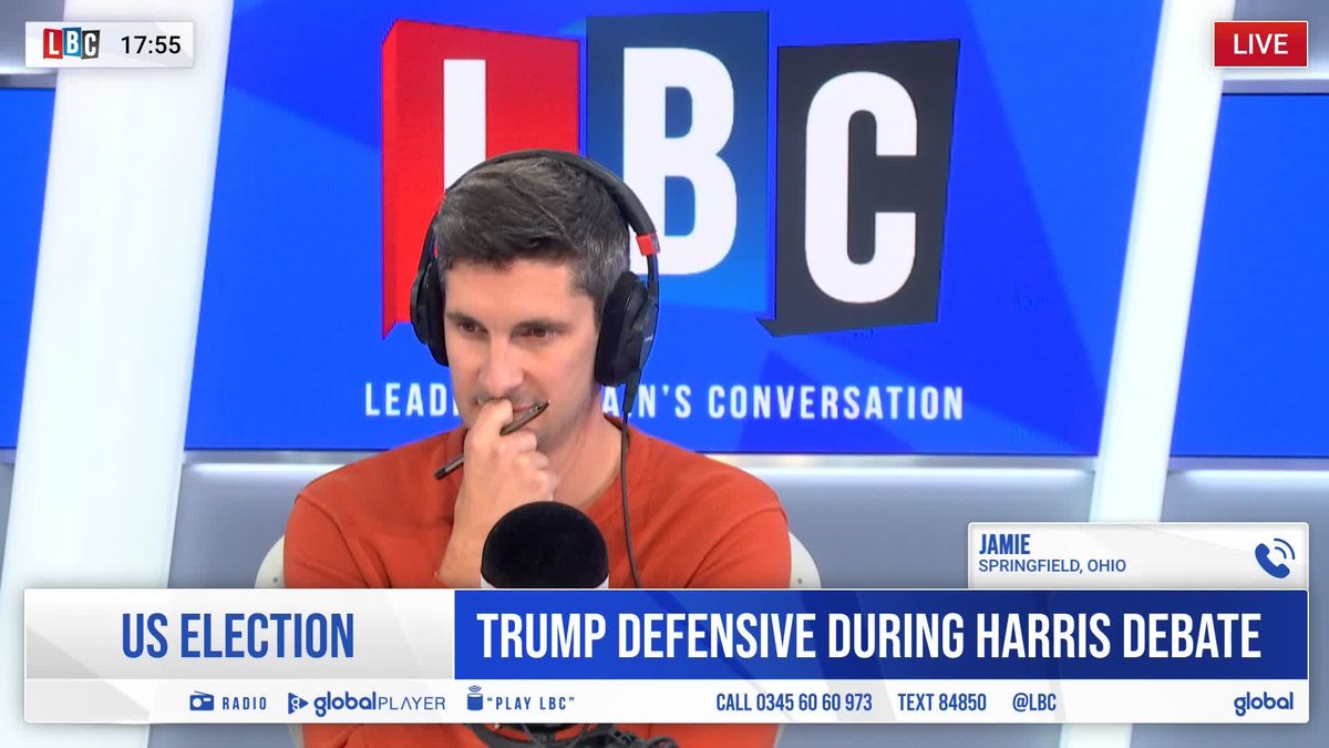 ‘I was furious, I teach Haitian kids.’ Caller Jamie talks to Tom Swarbrick about the impact of Trump’s claim that immigrants are eating pet dogs and cats in Ohio.