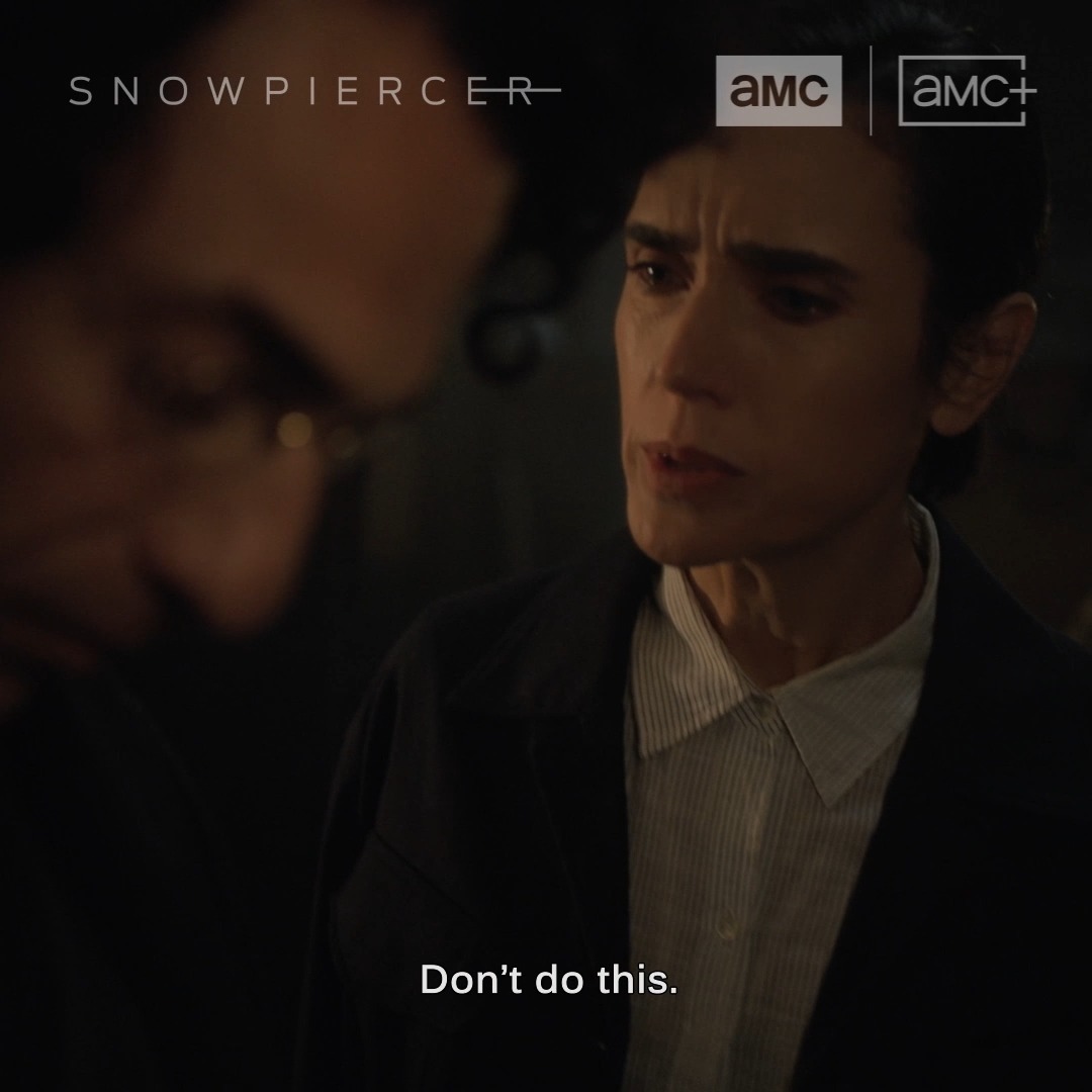 The time to save humanity is now. Don't miss the penultimate episode of #Snowpiercer premiering Sunday at 9pm on AMC and AMC+.