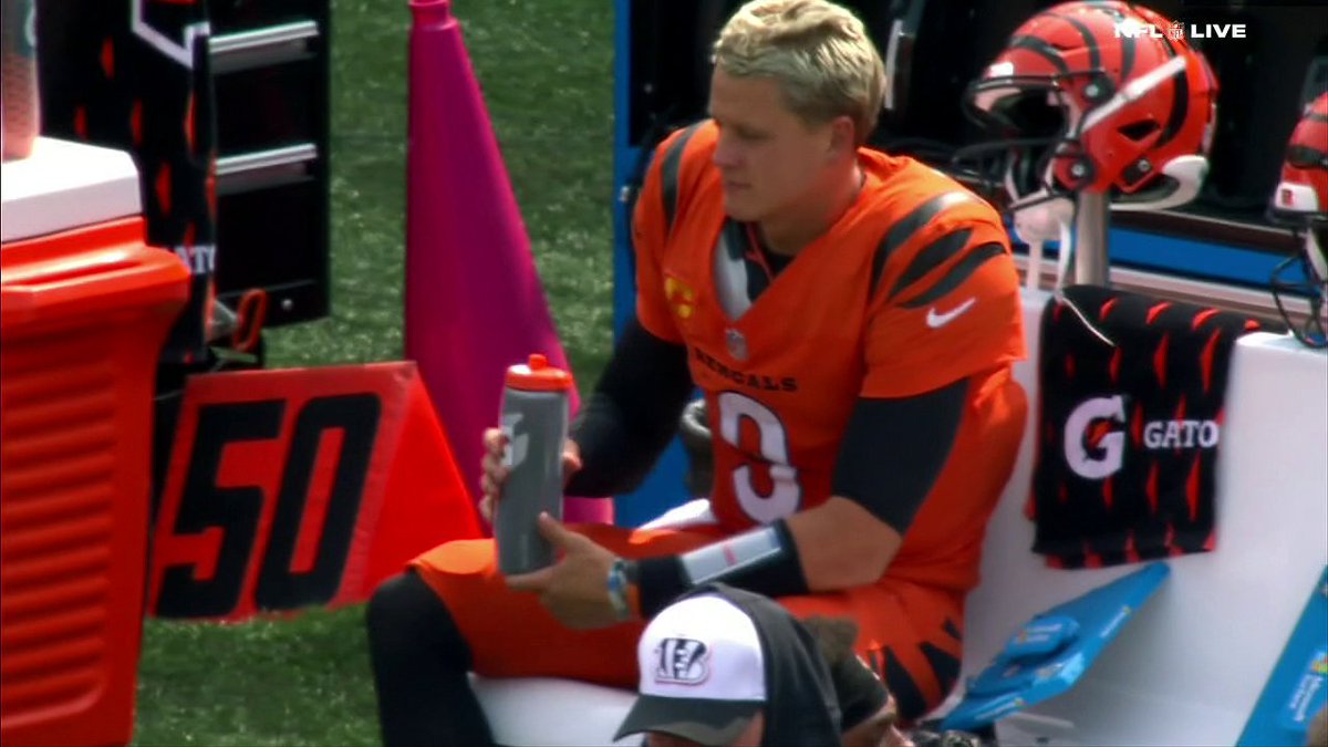 Joe Burrow told Ben Baby that felt "good" in regard to his wrist injury ✍️
