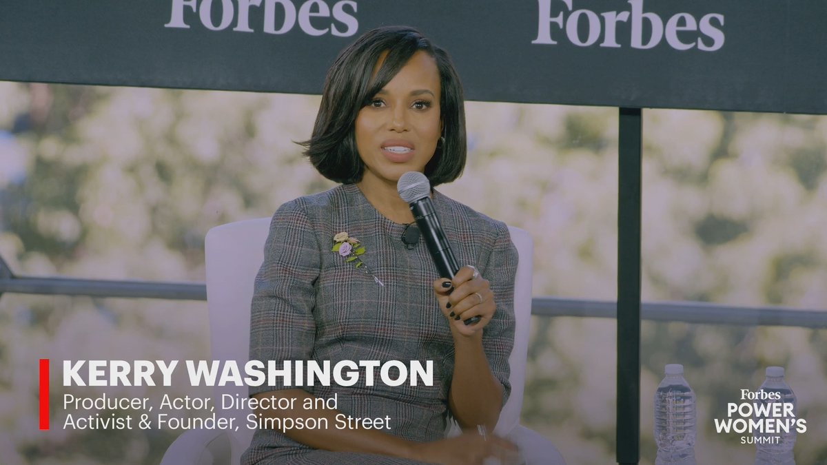 "I like to create things in groups, but I also really like being a team leader." **♡**, actor, producer, director and activist, spoke to Maggie McGrath about why she was drawn to behind the camera work at the #PowerWomensSummit in New York City.