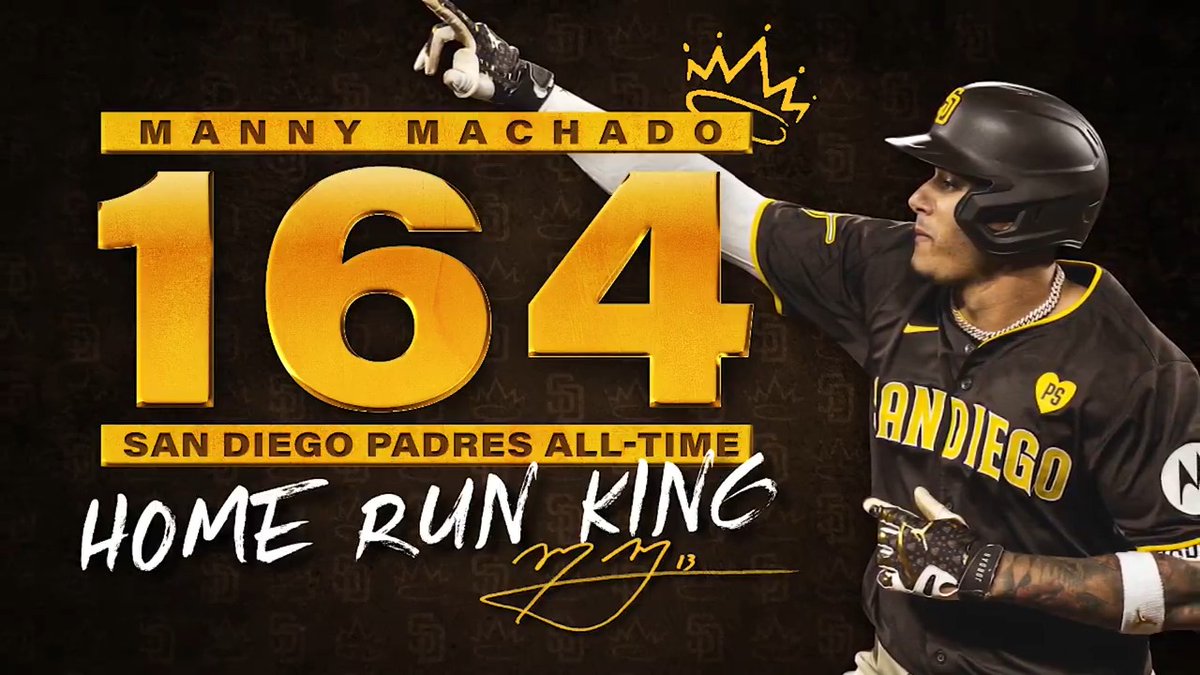 Man, oh man, oh Manny. You are number one in Padres history.