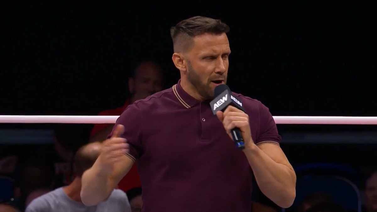 Nigel McGuinness lays out a challenge to #AEW World Champion Bryan Danielson for #AEWGrandSlam! Watch #AEWDynamite LIVE on TBS! Nigel Mcguinness | @BryanDanielson