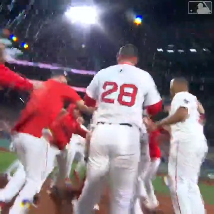 WALKED OFF INTO THE BOSTON NIGHT!