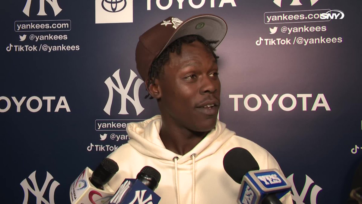 Jazz Chisholm Jr. said tonight's game felt like a playoff game "We got a strikeout to end the 8th inning and the whole crowd erupted and I was just wide-eyed and was like 'this is sick'. It ain't even October yet, I can't wait"