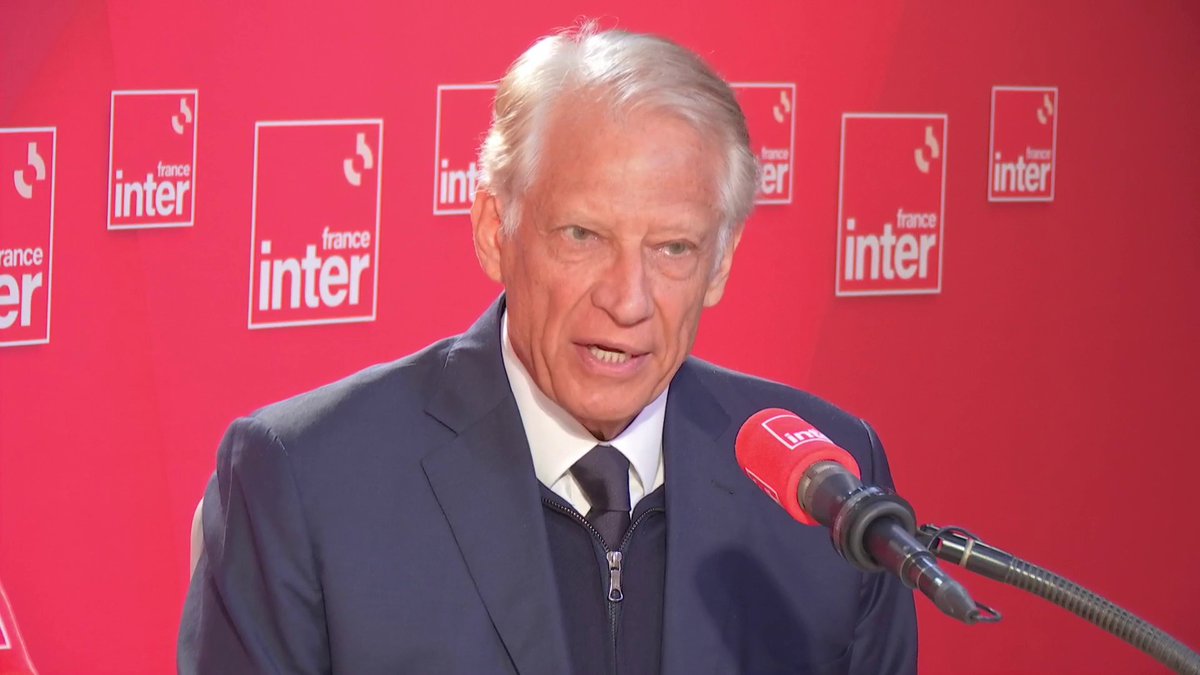Dominique de Dominique de Villepin : "La France a donné une belle image au monde" pendant les JO, "on aimerait que la politique suive, qu'elle soit à la hauteur" #le710Inter