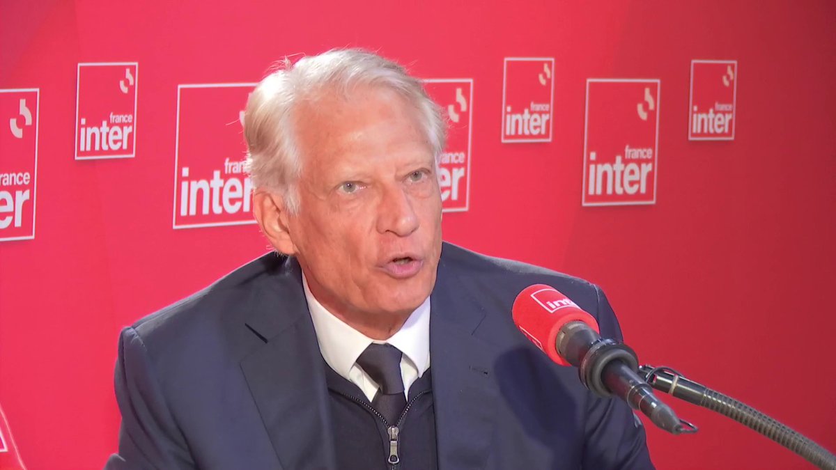 Dominique de Dominique de Villepin à Gaza, "les corps sont en morceaux, les cœurs sont en morceaux, les âmes sont en morceaux, les têtes sont en morceaux" #le710Inter
