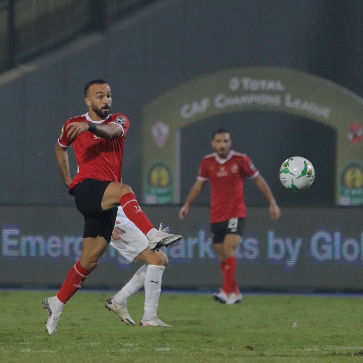 زاوية حصرية للحظة هدف قفشة أمام الزمالك في نهائي 2019/20. 🏆 #TotalEnergiesCAFCL | #TotalEnergiesCAFSC
