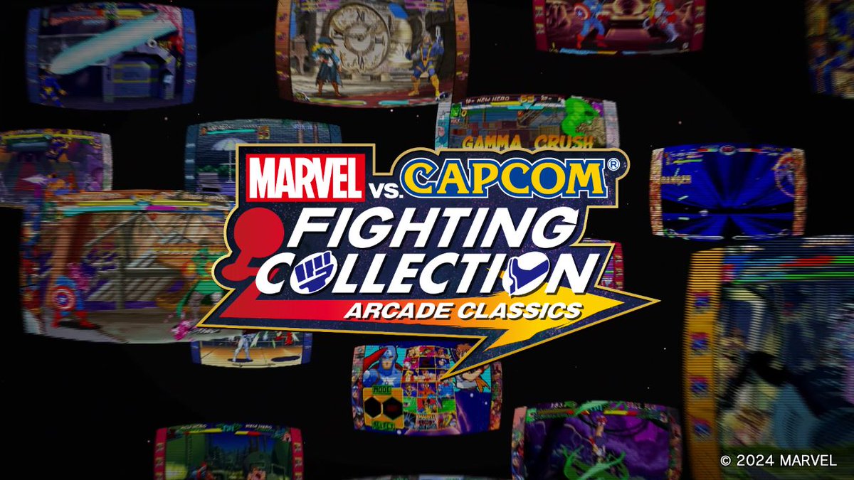 Fasten your seatbelts for a ride with #MvCFightingCollection! 7 legendary games in one Super Heroic collection with online play, training mode, the museum & more. [EMEA] Out now for digital on Nintendo Switch, PS4 & Steam. Switch (code in box) & PS4 (disc in box) physical on Nov 22. Check your local store for details, offers may vary. Xbox One in 2025!