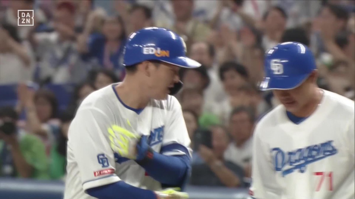 / 希望であり未来 \ この試合3安打猛打賞 #石川昂弥 逆転タイムリー ⚾プロ野球(2024/9/12) 🆚中日×ヤクルト 📱Live on DAZN #DAZNプロ野球 #dragons