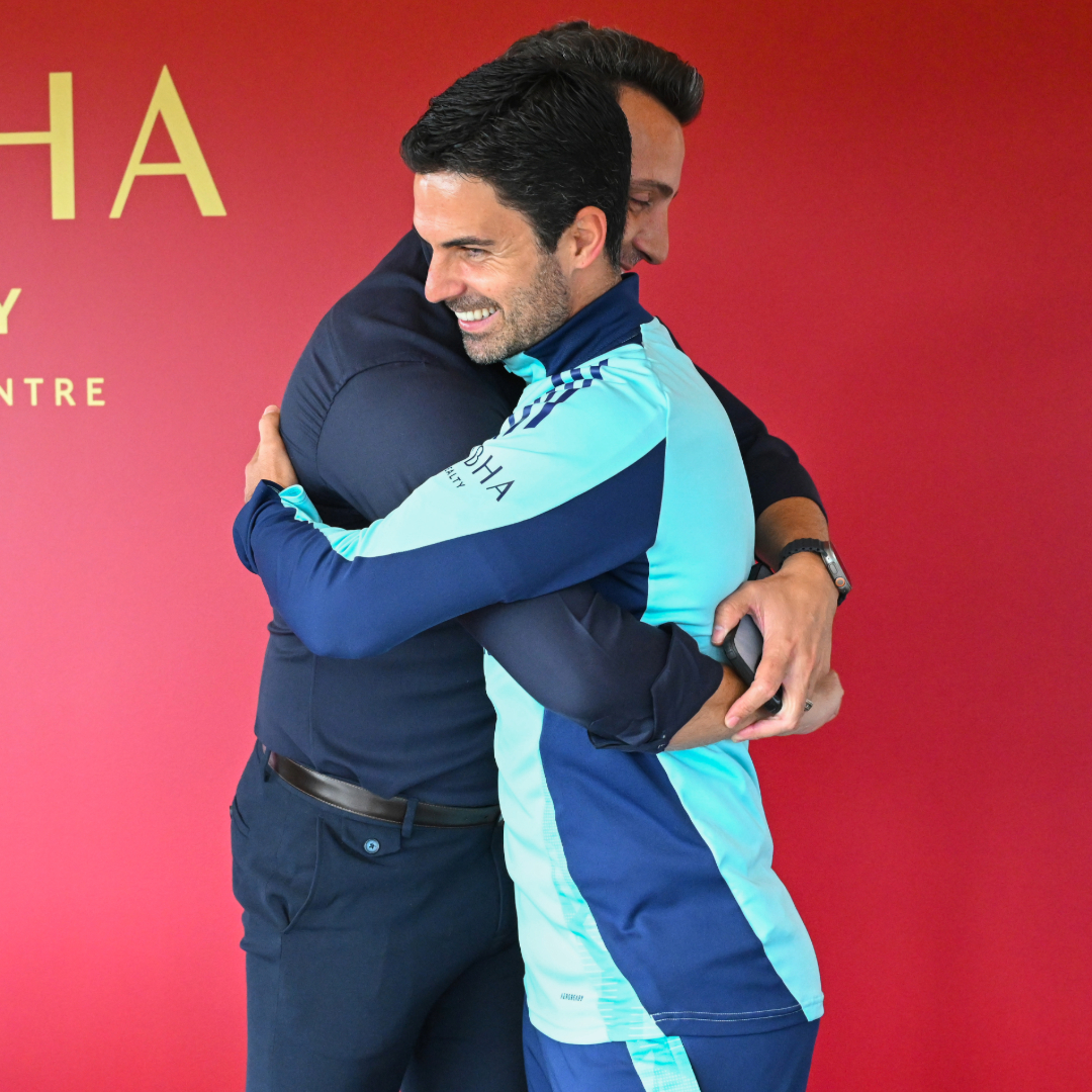 💬 "A really special day." ⏯️ Coming soon: The big interview with Mikel Arteta.