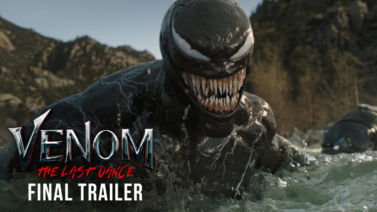 The new trailer for ‘VENOM: THE LAST DANCE’ has been released. In theaters on October 25.