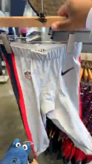 Doing some shopping at the Patriots ProShop 😏