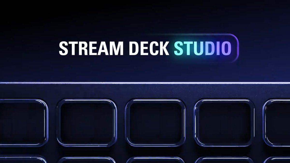 Introducing Stream Deck Studio. Meet the hyper-customizable, all-in-one controller we've designed for pro broadcast. Available now: