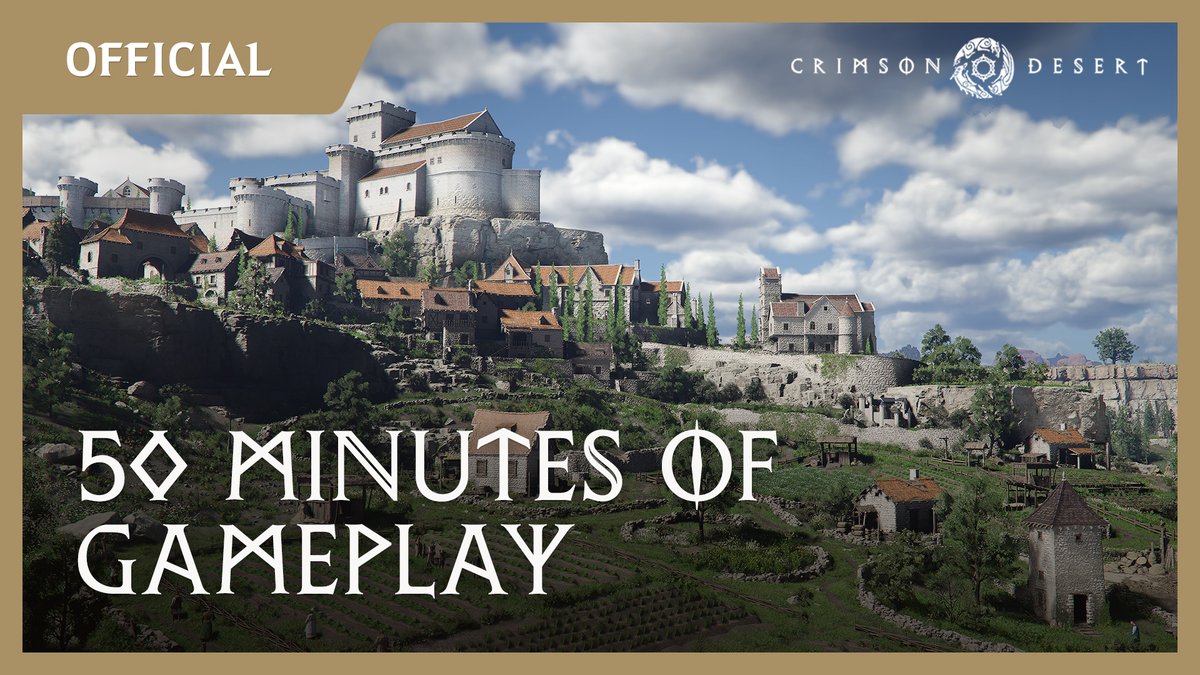 In the vast continent of Pywel, Kliff, captain of the Greymanes, embarks on a quest to reunite his scattered comrades and fulfill the group's mission. ⚔️ Experience part of Kliff's journey with #CrimsonDesert's 50 minutes of early gameplay video: