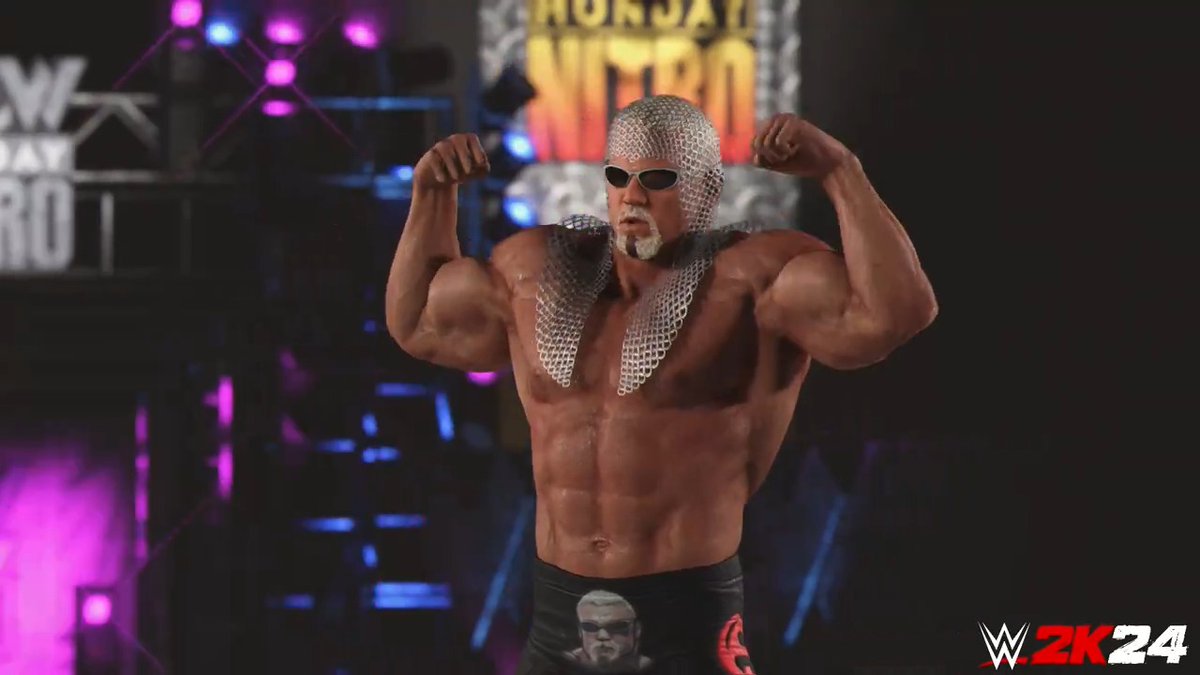 Holla If Ya Hear Me! 🗣️ Defeat Gunther by using Sami Zayn from the Bash in Berlin series to earn the Big Poppa Pump persona card! #MyFACTION #WWE2K24 Big Poppa Pump Scott Steiner