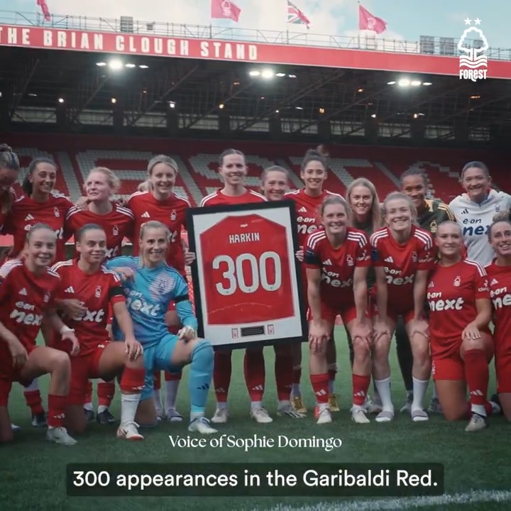 Lyndsey Harkin - She's One of Our Own ❤️ What an incredible achievement, 300 games in the Garibaldi Red 👏