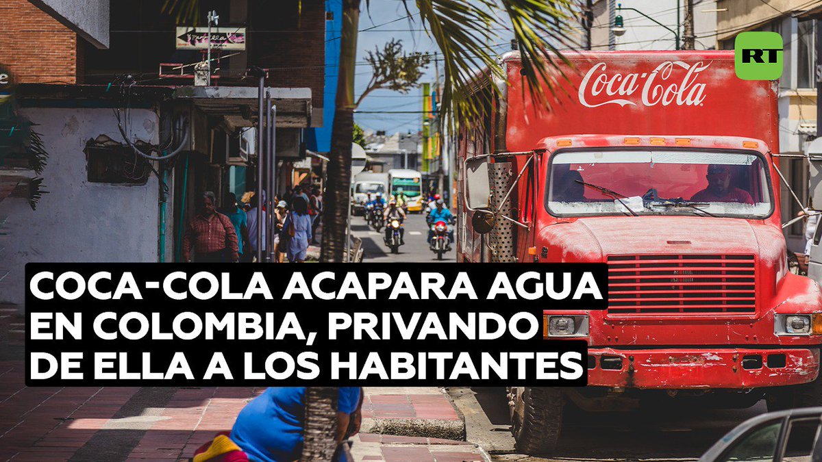 🇨🇴💧 Mientras los habitantes de Bogotá y sus alrededores ahorran cada gota de agua potable, una de las plantas colombianas de Coca-Cola extrae casi 280.000 litros a diario para obtener cuantiosas ganancias. CamilaLozano nos cuenta más.