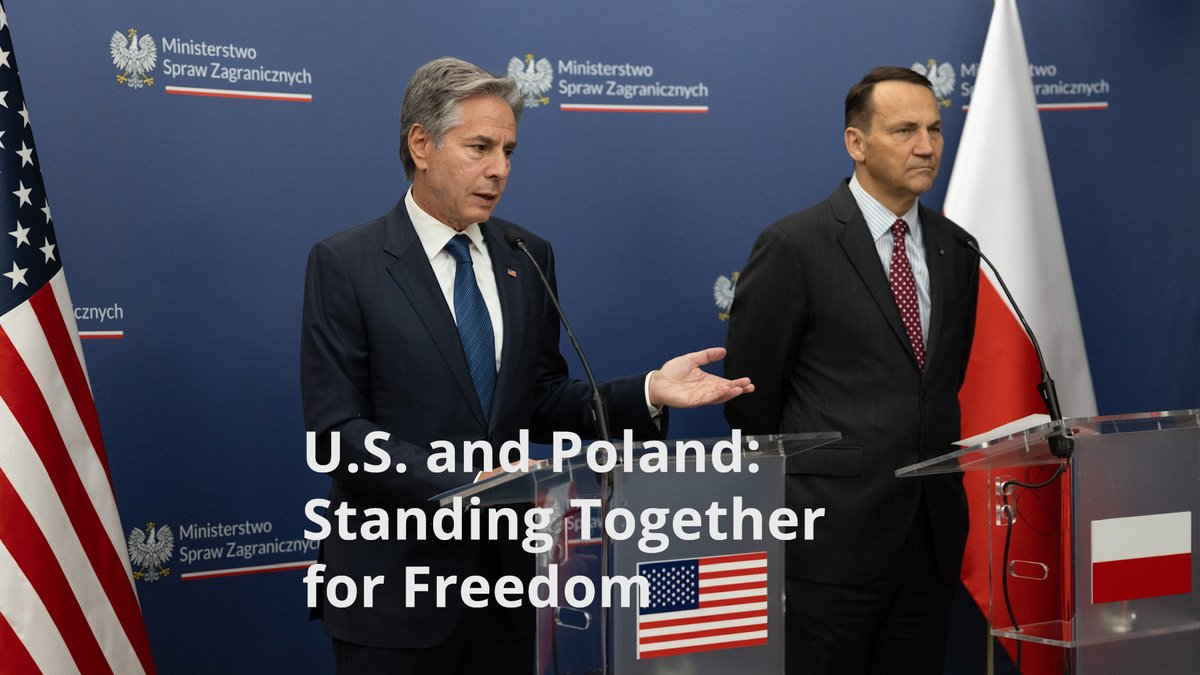 Poland and the United States’ joint efforts to support Ukraine, to help it defend against Russian aggression, are a critical facet of our relationship.