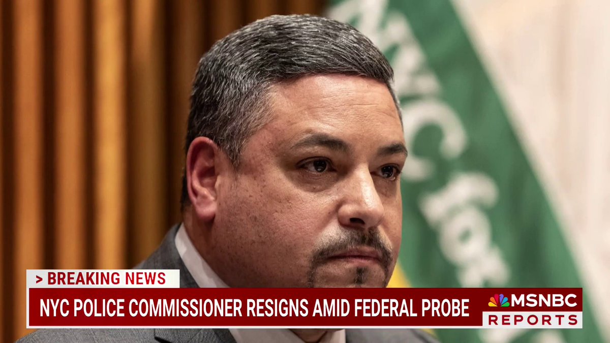 NYC police commissioner resigns amid federal probe. Tom Winter has the latest.