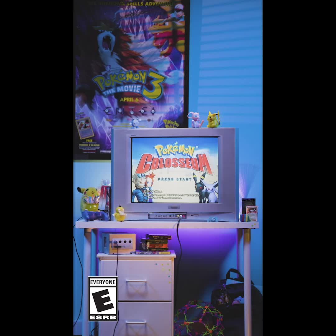 We’re turning back the clock and firing up Pokémon Colosseum on Nintendo GameCube! #NationalVideoGameDay