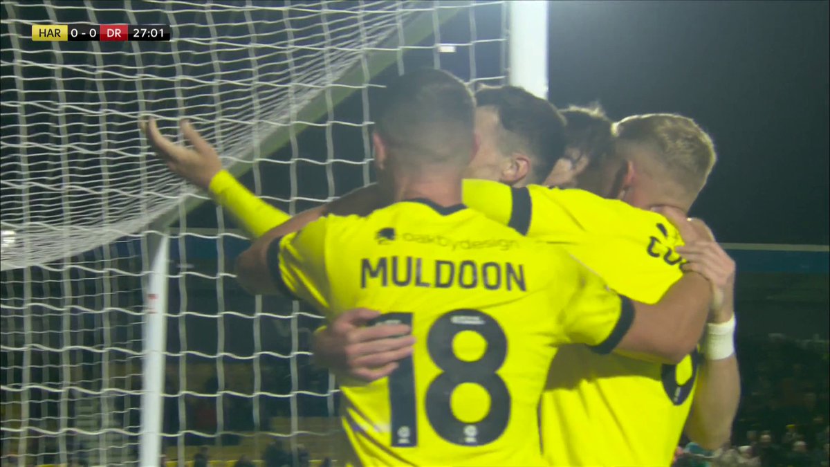The perfect finish for the perfect ball in 🔥 What a header from Ellis Taylor! 👏