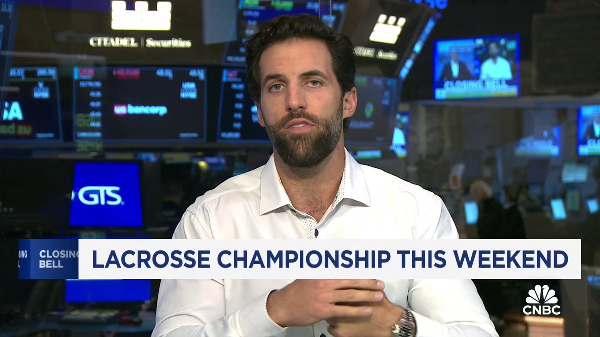 Lacrosse viewership is skyrocketing, and inclusion in the 2028 Olympics will be "massive" for the sport, says Premier Lacrosse League Co-Founder and President Paul Rabil: