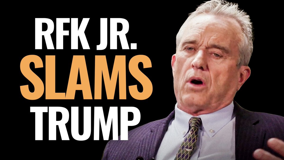 Listen to Trump's campaign surrogate, RFK Jr. make the case against Donald Trump.