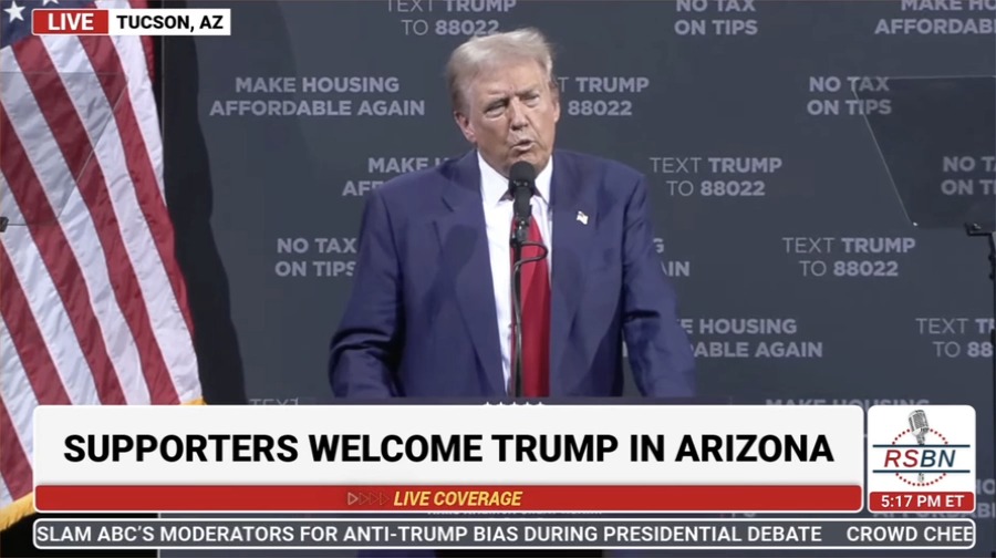 Trump claims the debate was full of “the same old lies, meaningless platitudes, offering no plans, no policies, and no details whatsoever” 🤔