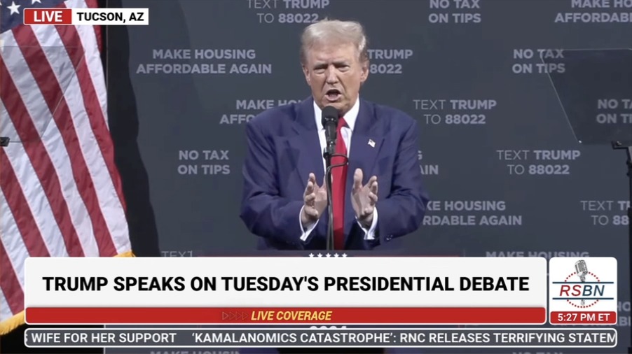 Trump: They are saying JD and I are weird. No, we're very solid people. They said, ‘oh he's weird.’ Weird. It's something I've never been called. I’m not weird