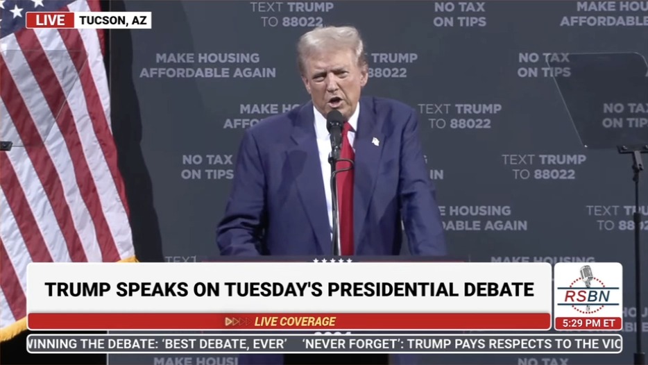 Trump announces he is refusing to debate Vice President Harris again after he overwhelmingly lost the first one