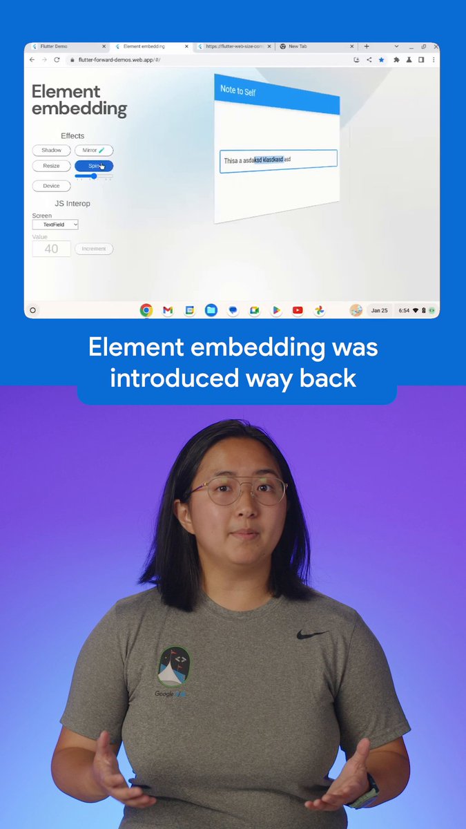 Say hello to multi-element embedding for the web. 👋 Flutter 3.24 builds on top of element embedding and now lets you embed multiple Flutter views within a host web app.