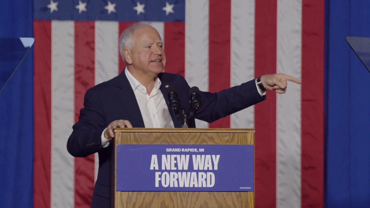 Tim Walz just DESTROYED Donald Trump: “Apparently Trump has ‘concepts of a plan.’ I taught high school for 20 years. Every one of my kids had a better excuse for not doing their homework than that.” I love to see it!!
