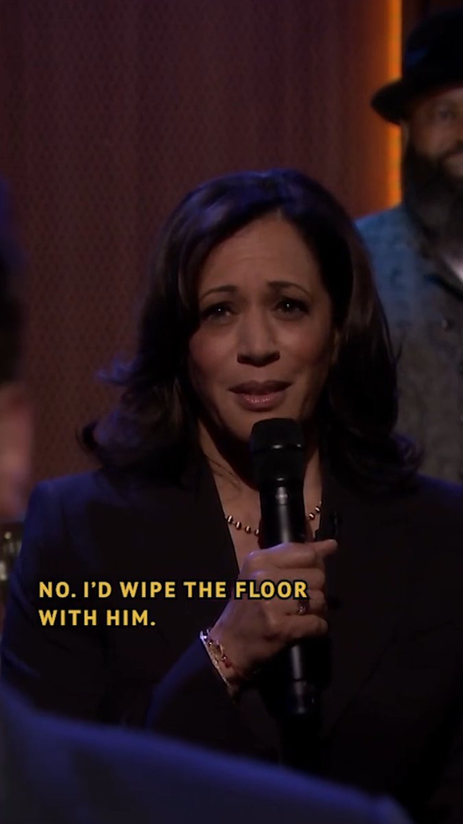 Kamala is a woman of her word.